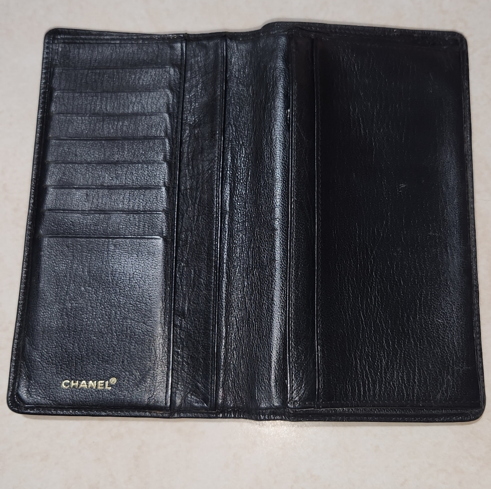🔥🔥 Chanel Black Leather Wallet - Picture 4 of 6